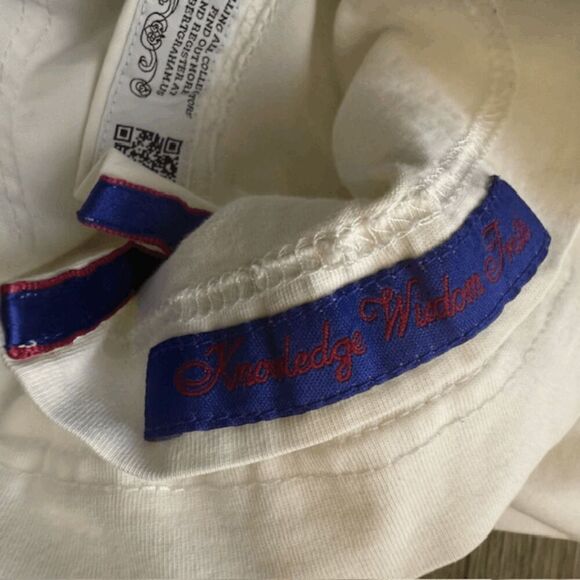 Robert Graham Men's Classic Fit Cotton Knowledge Wisdom Truth Polo White 2XL - Picture 8 of 9